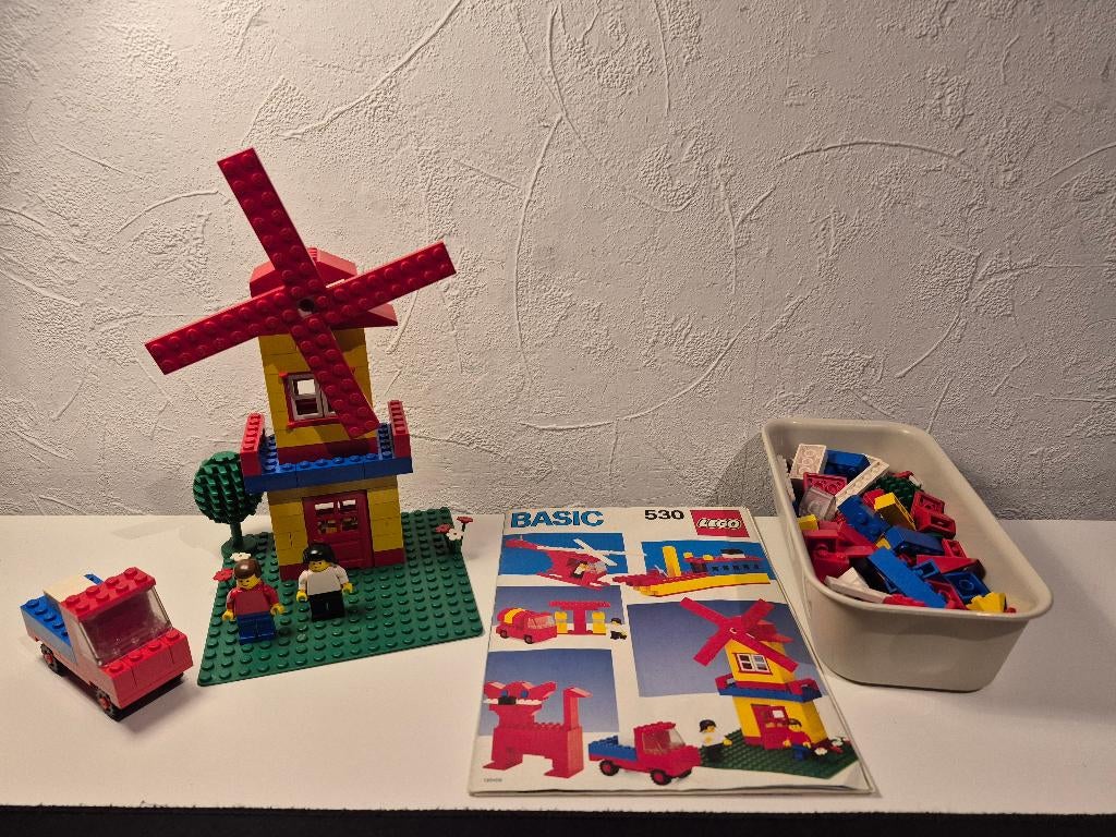Lego Basic 530 Basic Building Set, Ophalen of Verzenden, Gebruikt, Complete set, Lego