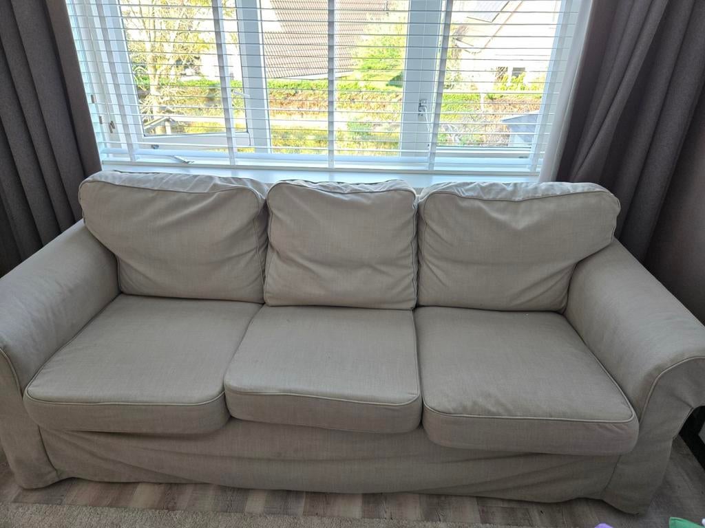 Ikea ektorp bank, Huis en Inrichting, Banken | Bankstellen, Gebruikt, Driepersoons, 75 tot 100 cm, Ophalen of Verzenden