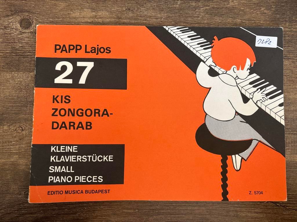 Papp Lajos - Kleine Klavierstücke, Gebruikt, Klassiek, Ophalen of Verzenden, Artiest of Componist