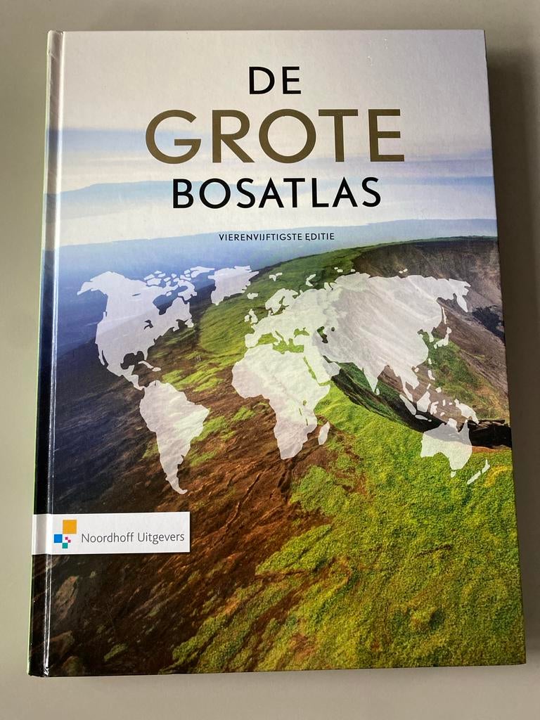 De Grote Bosatlas 54e editie - Nieuwstaat, Boeken, Atlassen en Landkaarten, Bosatlas, 2000 tot heden, Nieuw, Ophalen of Verzenden