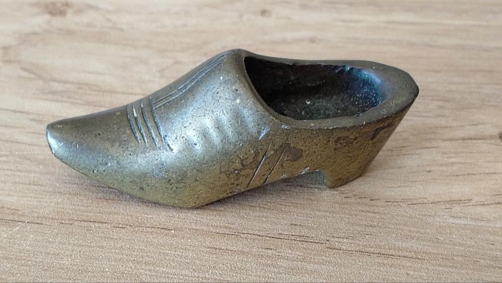 MINI KOPER SCHOENTJE*KLOMPJE*, Antiek en Kunst, Antiek | Koper en Brons, Ophalen of Verzenden, Koper