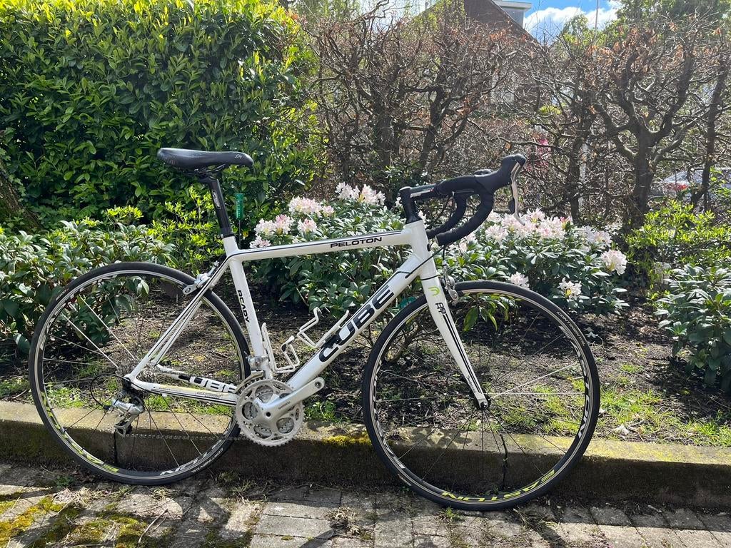 Cube Peloton, framemaat 56, Gebruikt, Aluminium, Meer dan 20 versnellingen, 53 tot 57 cm