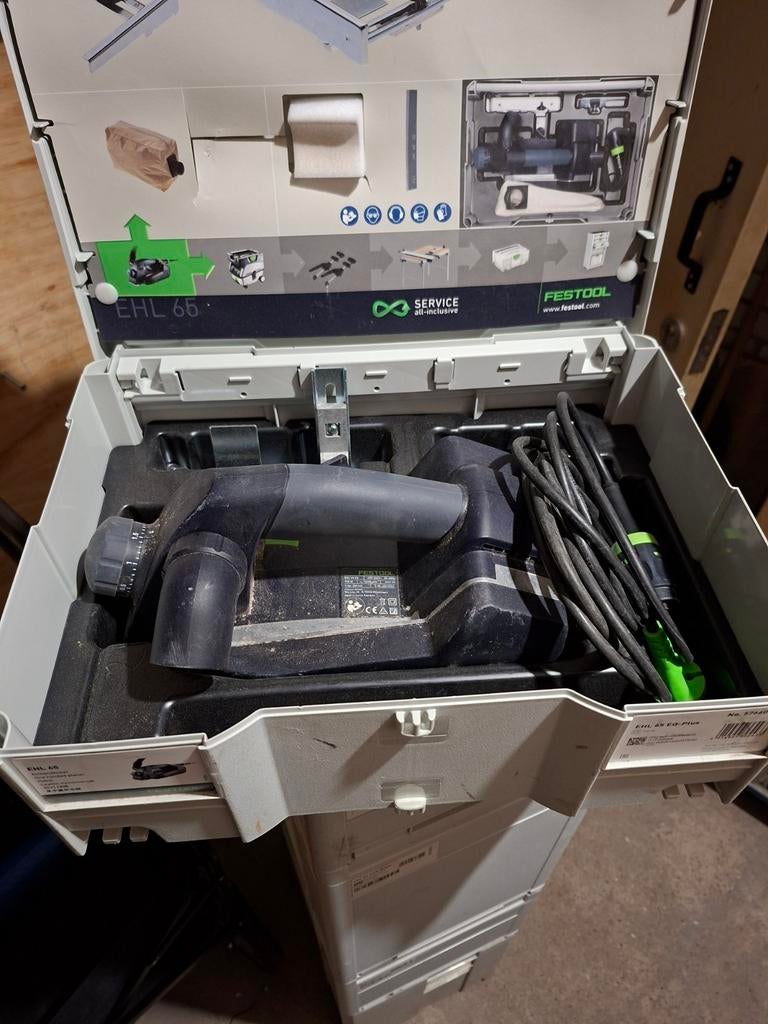 Festool eenhandsschaaf, Doe-het-zelf en Verbouw, Schaafmachines, Ophalen of Verzenden, Gebruikt