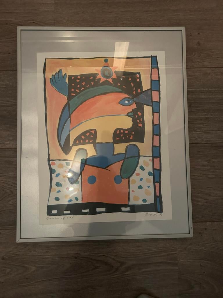 Queen of Cai - Zeefdruk van Clemens Briel (1993), Antiek en Kunst, Ophalen of Verzenden