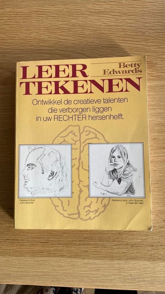 Leer tekenen - Betty Edwards, Ophalen of Verzenden, Zo goed als nieuw