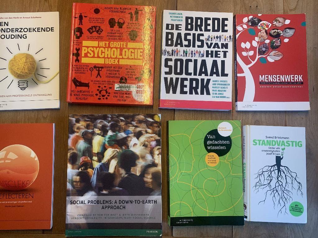 studieboeken sociologie psychologie sociaal ISW wetenschap, Ophalen of Verzenden, Alpha, Zo goed als nieuw, HBO