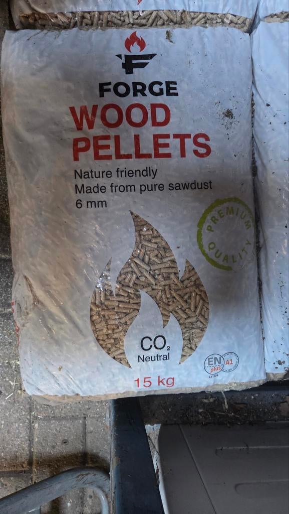 Forge Wood Pellets EN A1 plus, Minder dan 3 m³, Ophalen of Verzenden