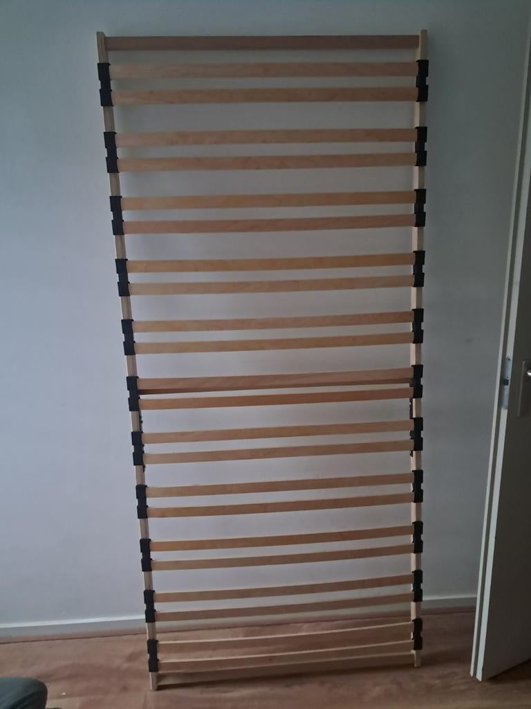 Lattenbodem 90x200 cm, Ophalen of Verzenden, Gebruikt, Eenpersoons, 90 cm