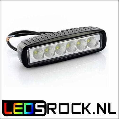 Led lightbar 18 watt verstraler, Info@ledsrock.nl, Nieuw, Havelte, Ophalen of Verzenden