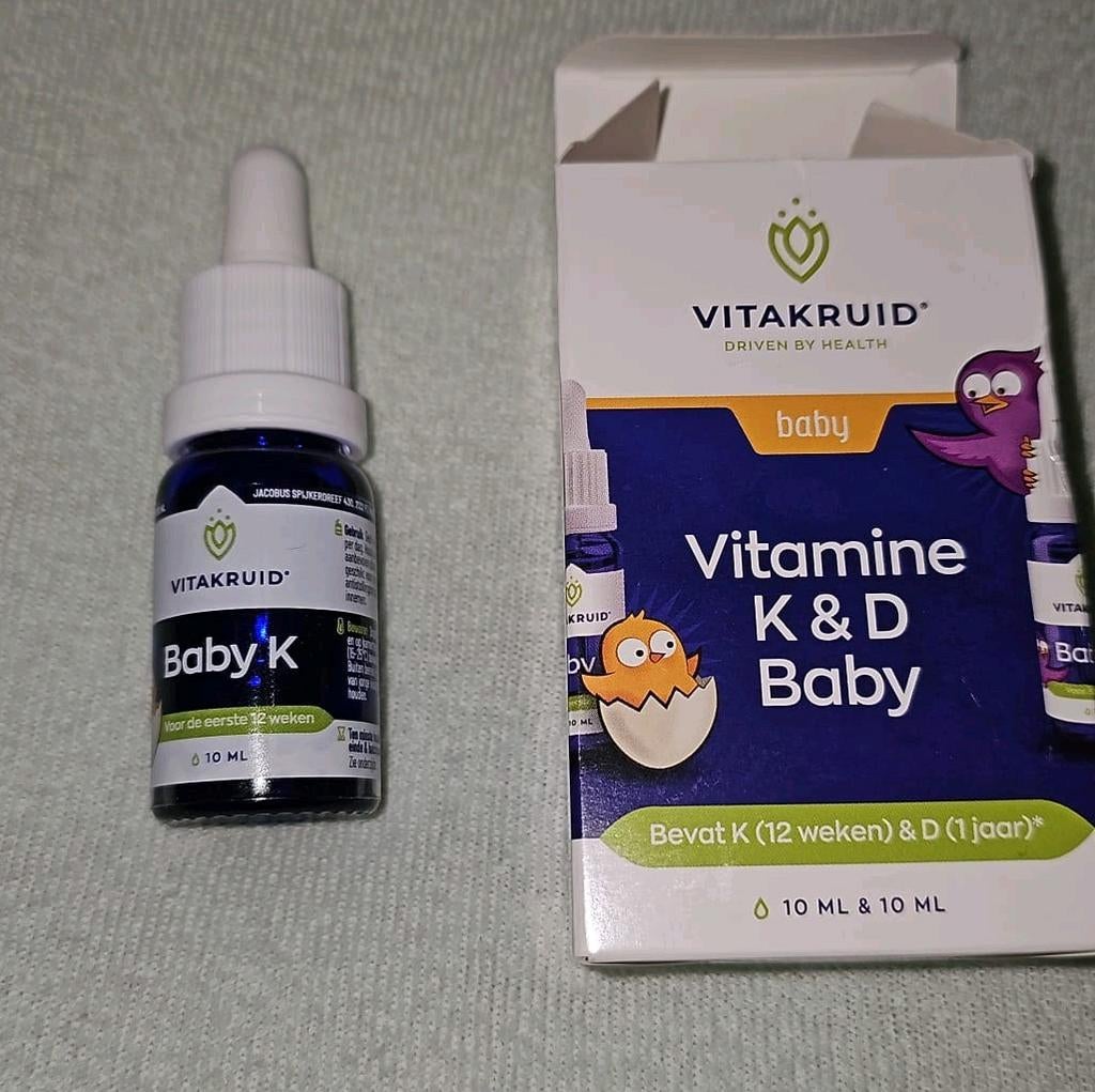 Vitakruid Vitamine K Baby NIEUW, Ophalen of Verzenden, Nieuw, Overige typen