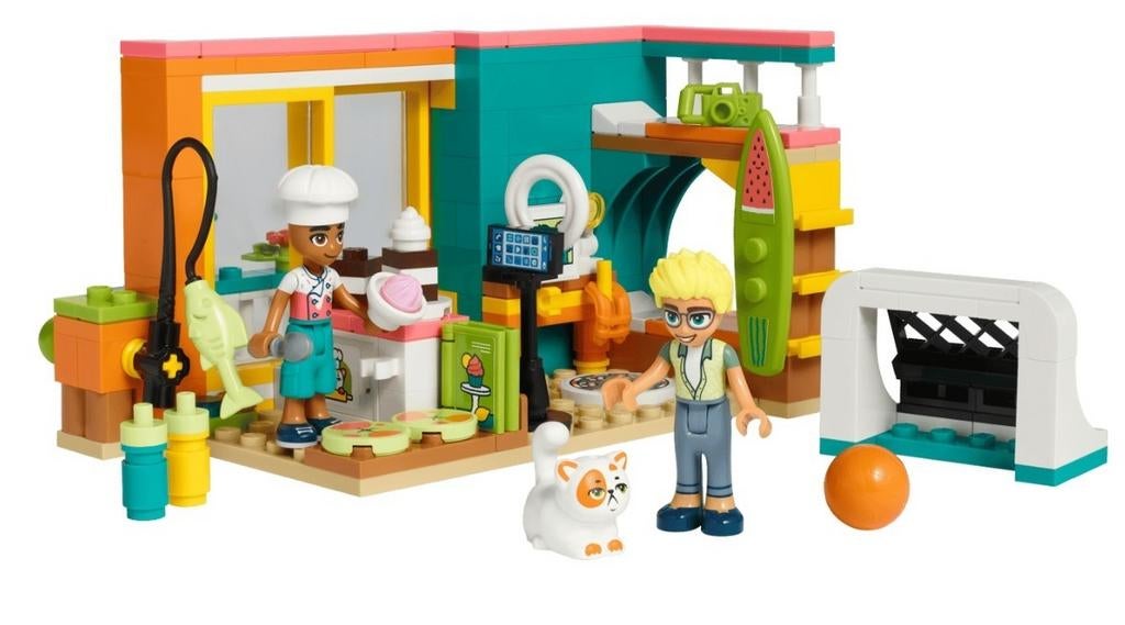 Lego Friends 41754 Leo's Kamer - Complete Set, Kinderen en Baby's, Speelgoed | Duplo en Lego, Zo goed als nieuw, Ophalen of Verzenden
