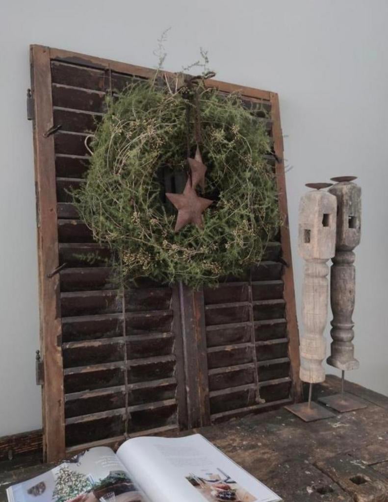 Oude houten luiken brocante, Ophalen of Verzenden