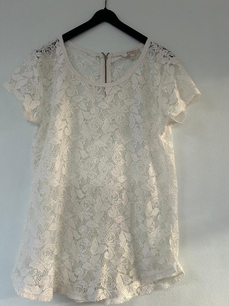 Dames hempje Clockhouse, Wit, Ophalen of Verzenden, Korte mouw, Clockhouse