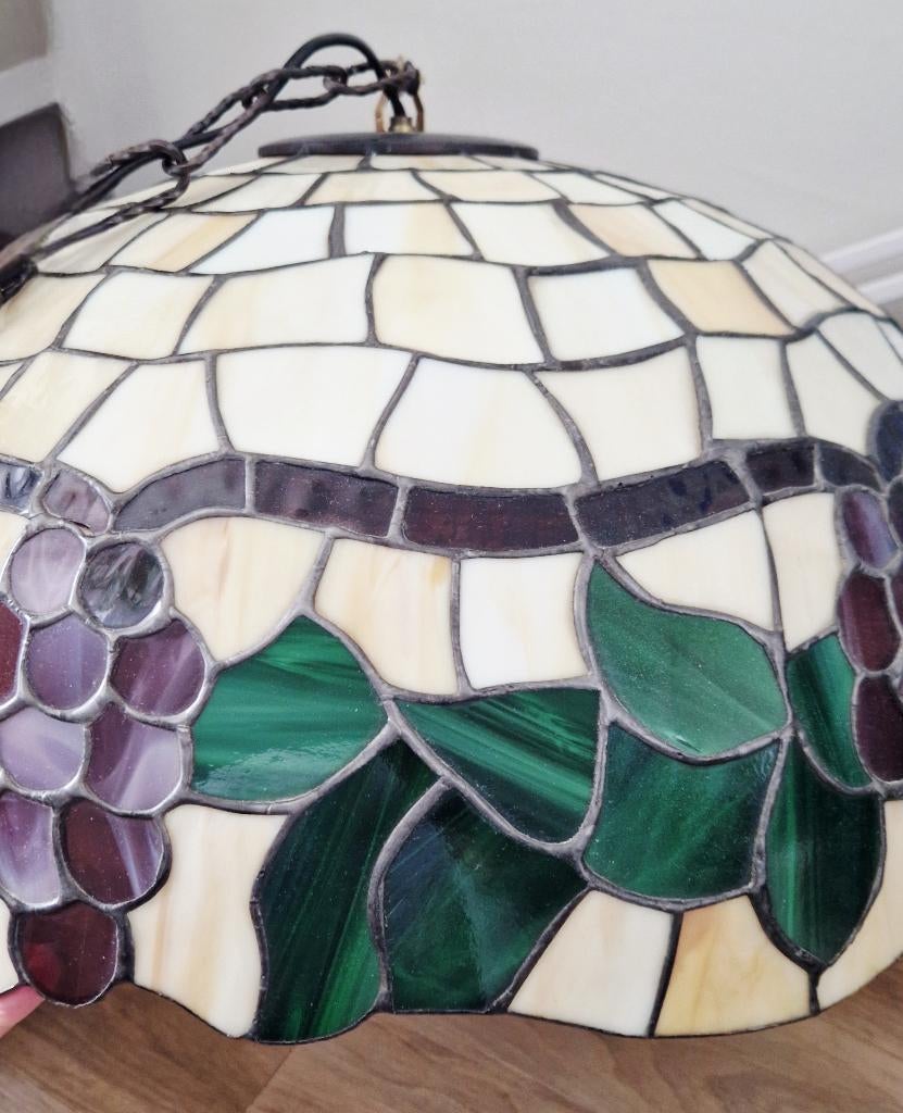 Tiffany Hanglamp, Ophalen, Tiffany, Minder dan 50 cm, Glas