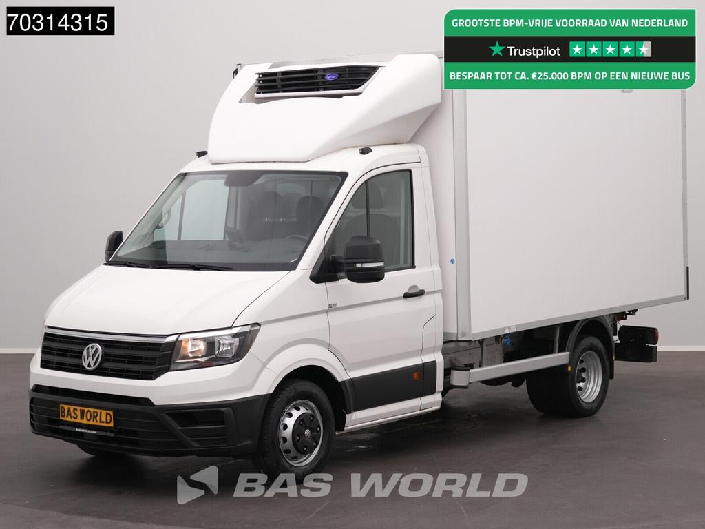 Volkswagen Crafter 177pk Dubbellucht Koelwagen Lamberet Xari, Auto's, Bestelauto's, Stof, Gebruikt, Euro 6, Volkswagen