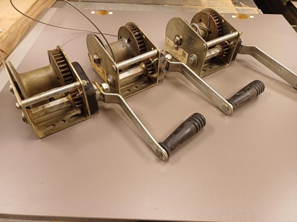 Degelijke handlier 3 stuks, Ophalen of Verzenden