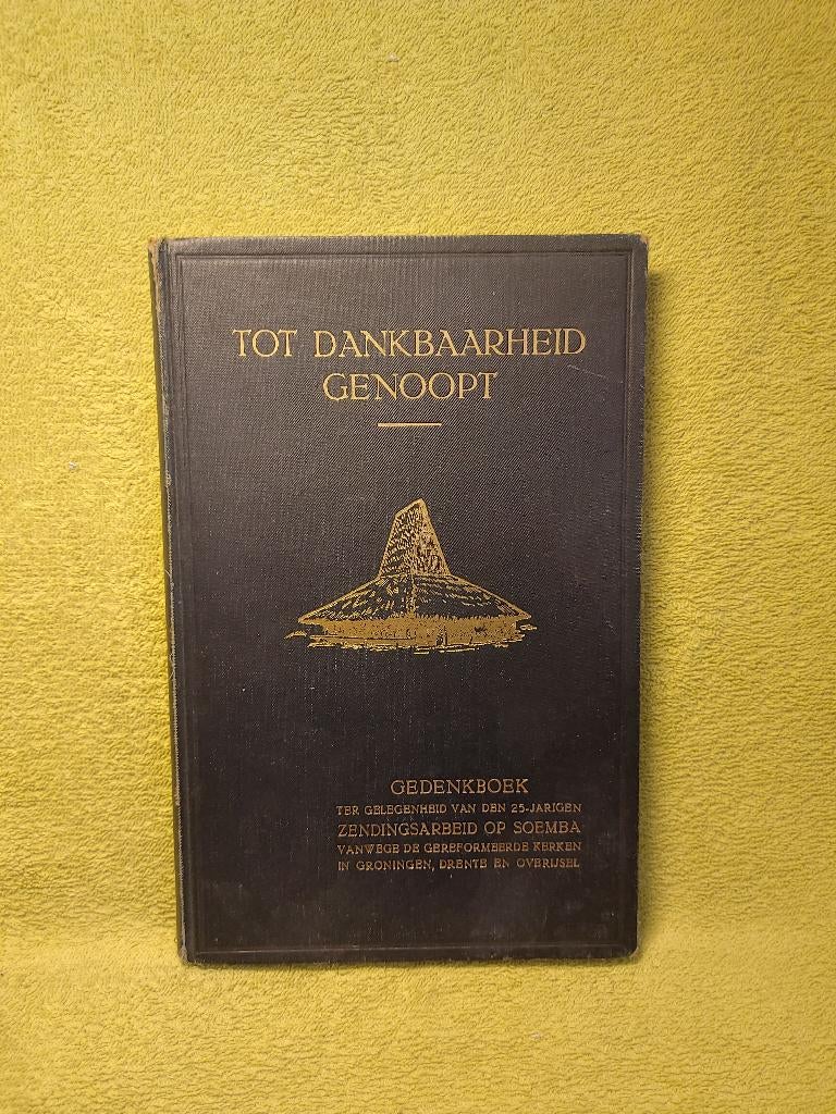 Tot dankbaarheid genoopt. Zendingsarbeid Soemba. Indie., Ophalen of Verzenden, Zo goed als nieuw
