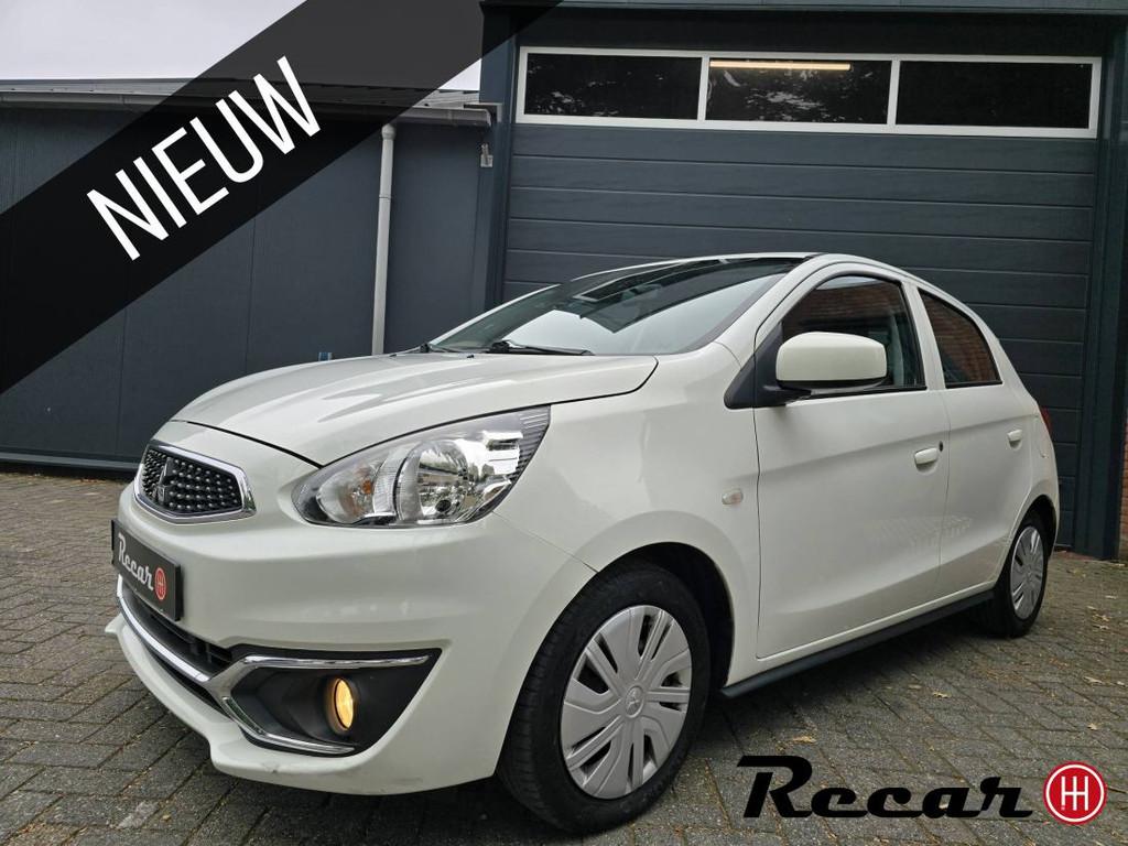 Mitsubishi Space Star - 1.0 Cool+/1eEig/Airco/5Drs/Elec/NwAp, Voorwielaandrijving, Gebruikt, Euro 6, Wit