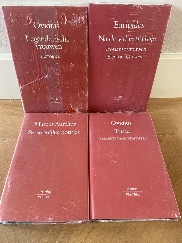 Ambo Klassiek boeken: Ovidius, Euripides, Marcus Aurelius, Boeken, Ophalen of Verzenden, Zo goed als nieuw