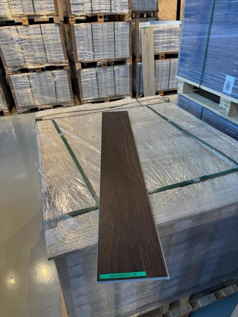 Direct ophalen | Pallet uitverkoop PVC klik | Utrecht, Ophalen, 50 tot 150 cm, Nieuw, Info@ivloer.nl