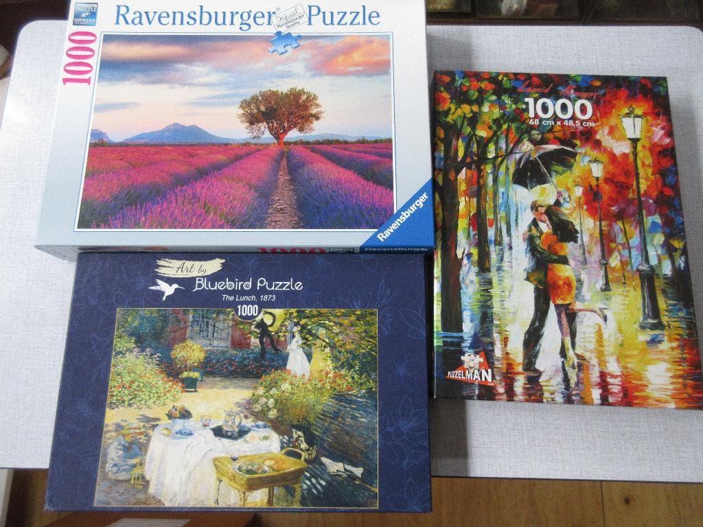 Diverse puzzels legpuzzel, Ophalen of Verzenden, 500 t/m 1500 stukjes, Gebruikt, Legpuzzel