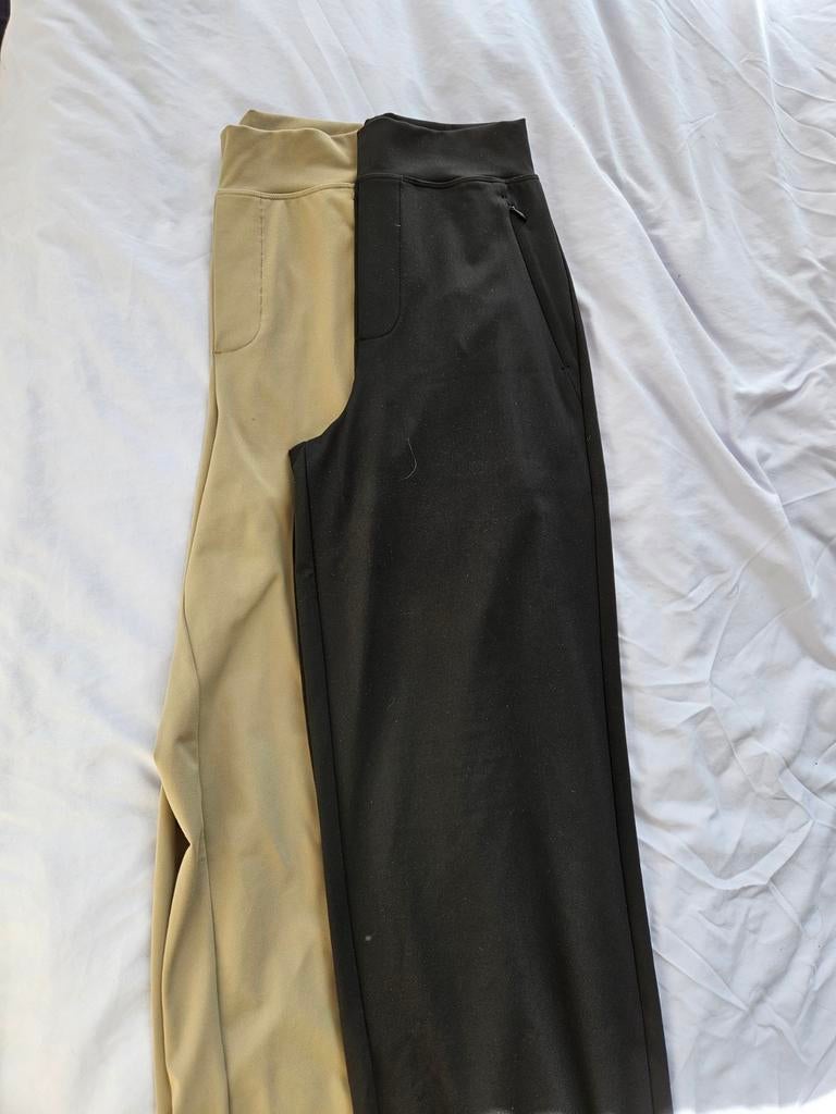 Ninepine Asana Relaxed Straight Pants XXS-lengte 36, Kleding | Dames, Broeken en Pantalons, Zo goed als nieuw, Maat 34 (XS) of kleiner