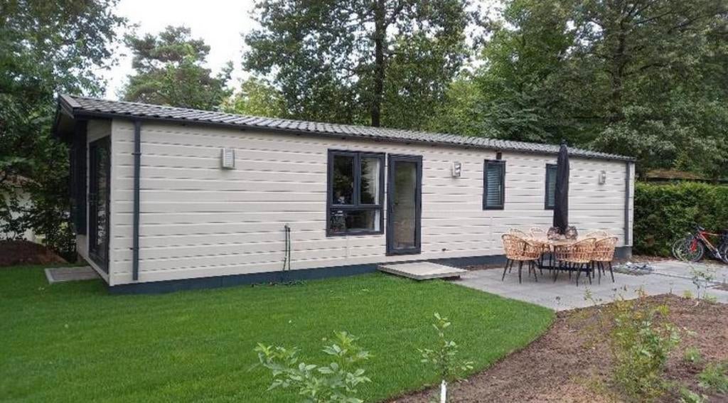 Zo goed als nieuwe mooi chalet te koop op de Veluwe!