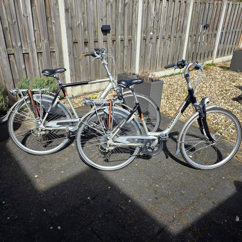 Gazelle Medeo Excellent damesfiets en herenfiets, Ophalen, Gebruikt, Gazelle, Versnellingen