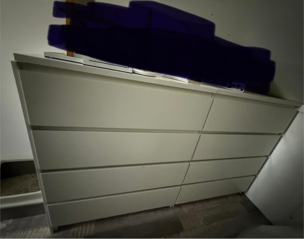 Ikea Malm ladekast, 2 stuks, Ophalen, Overige materialen, Gebruikt, 50 tot 100 cm