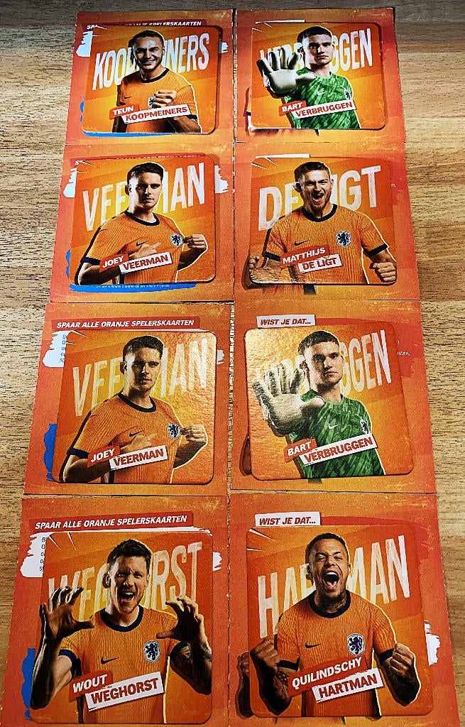 AH 'Oranje' Voetbalplaatjes EK 2024, Albert Heijn, Ophalen