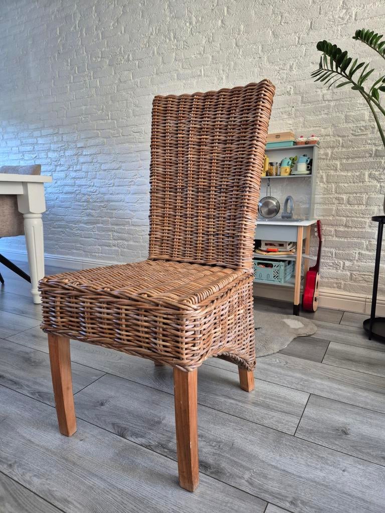 Eetkamerstoelen, Ophalen, Gebruikt, Bruin