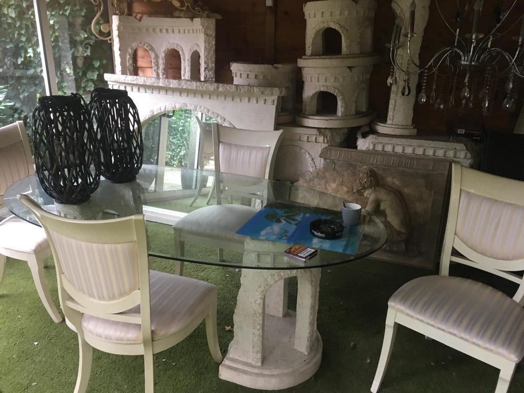 Fossiel meubels, Tuin en Terras, Ophalen