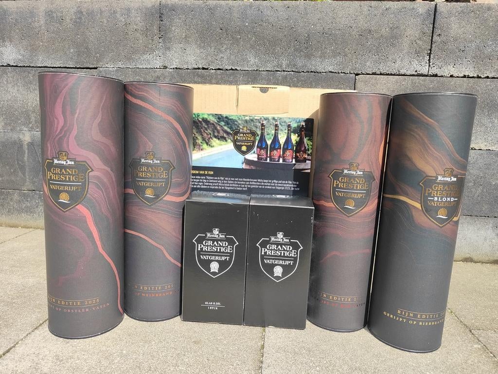Hertog Jan Grand Prestige vatgerijpt 2025, Verzamelen, Ophalen of Verzenden, Nieuw, Flesje(s), Hertog Jan