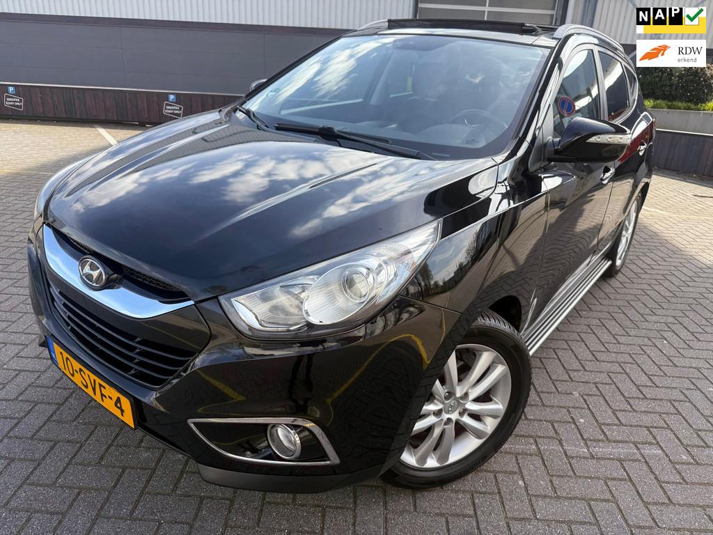 Hyundai Ix35 2.0i i-Catcher*CRUISE*PARK SENSOREN*AIRCO*LEER, Auto's, Hyundai, Bedrijf, Te koop, iX35, ABS, Achteruitrijcamera