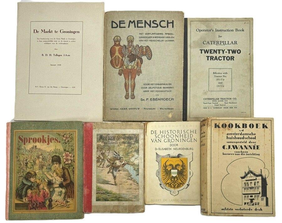 1398. Boeken en handleidingen, Nederland, circa 1920–1950