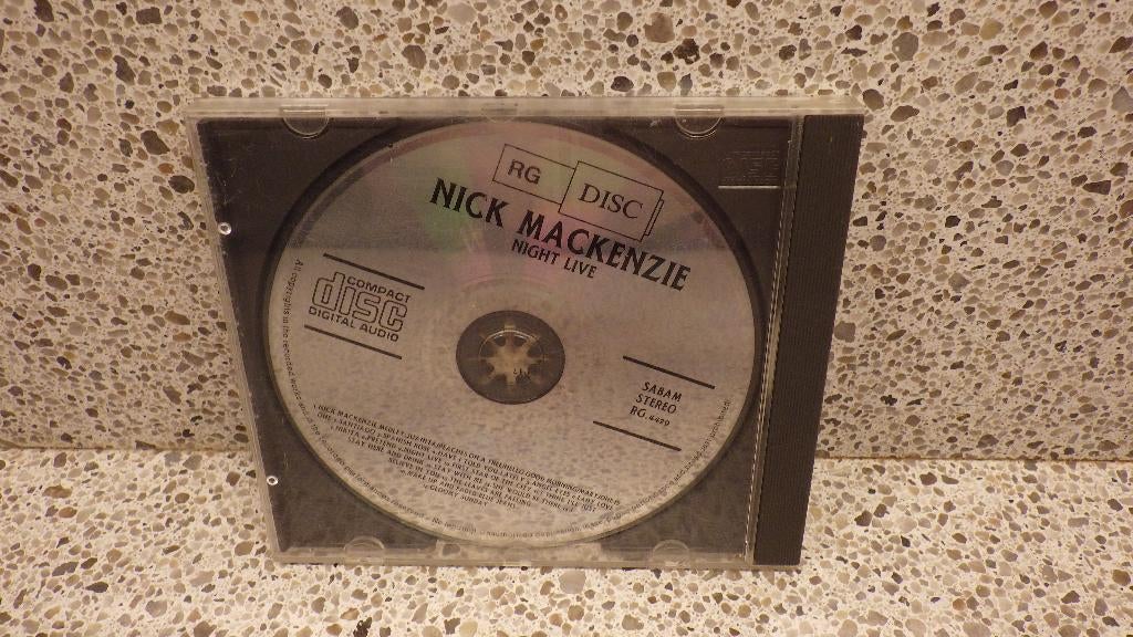 mooie cd van Nick MacKenzie, Ophalen of Verzenden, Gebruikt, Levenslied of Smartlap