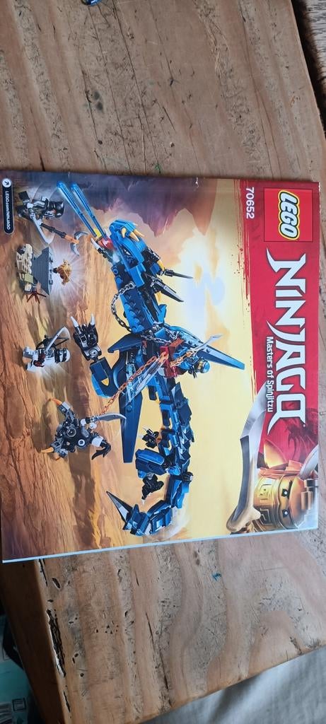 Lego ninjago 70652 Stormbringer, Ophalen of Verzenden, Zo goed als nieuw, Complete set, Lego