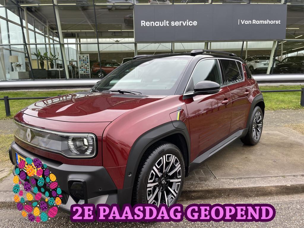 Renault 4 comfort range iconic 52 kWh / Camera / Stoelverw.+, 12 maanden, Gebruikt, Leder en Stof, Adaptive Cruise Control