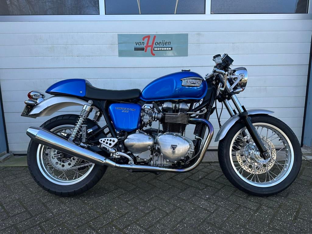 Triumph THRUXTON 900 ORIGNL! 1E EIG! (bj 2005), Bedrijf, Sport, Meer dan 35 kW, 865 cc