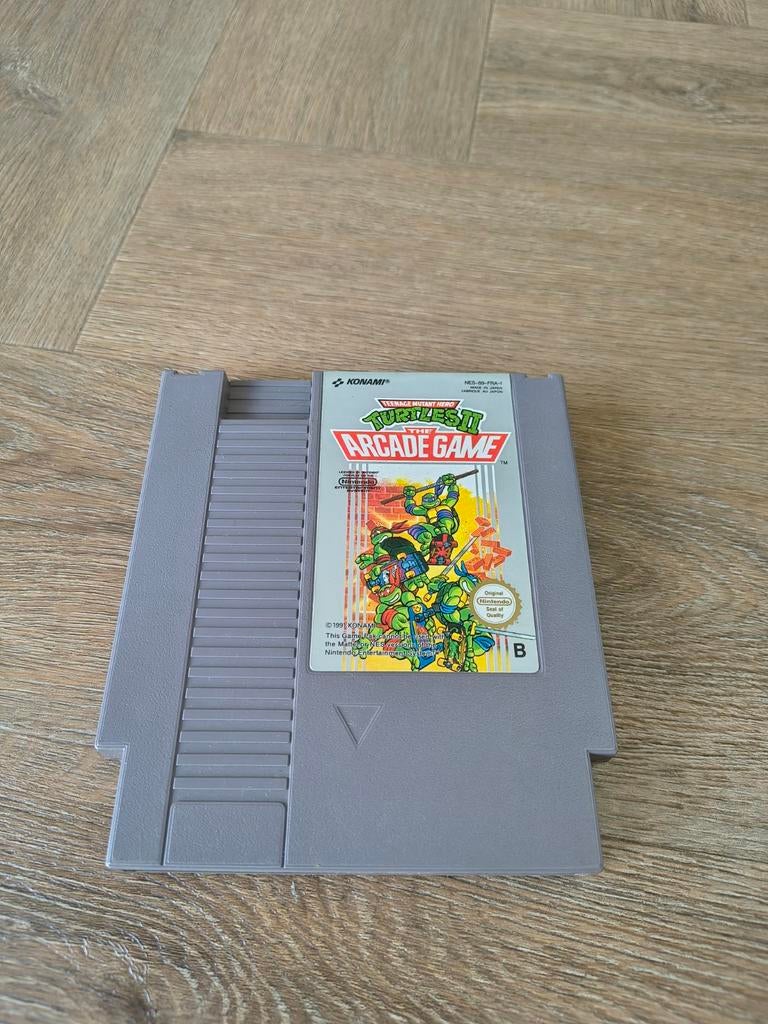 NES spel Teenage Mutant Ninja Turtles II: The Arcade Game, Spelcomputers en Games, Games | Nintendo NES, Ophalen of Verzenden