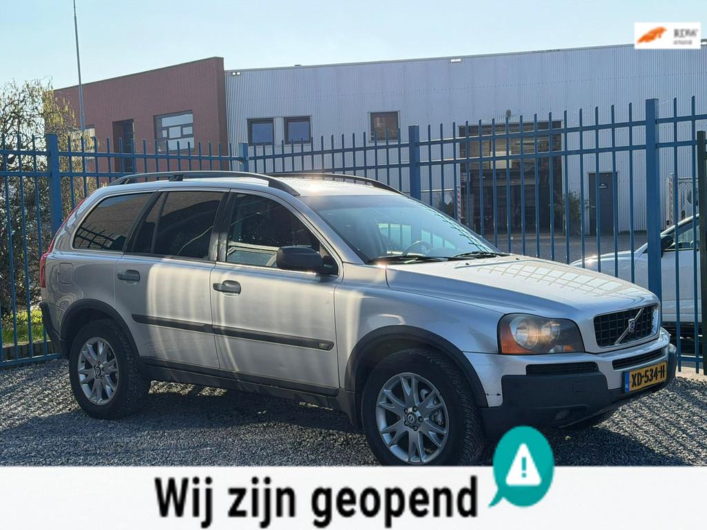 Volvo XC90 2.5 T Elite LPG!AUTOMAAT!APK!KOOPJE!, Auto's, Volvo, Gebruikt, Zwart, 7 stoelen, 2521 cc