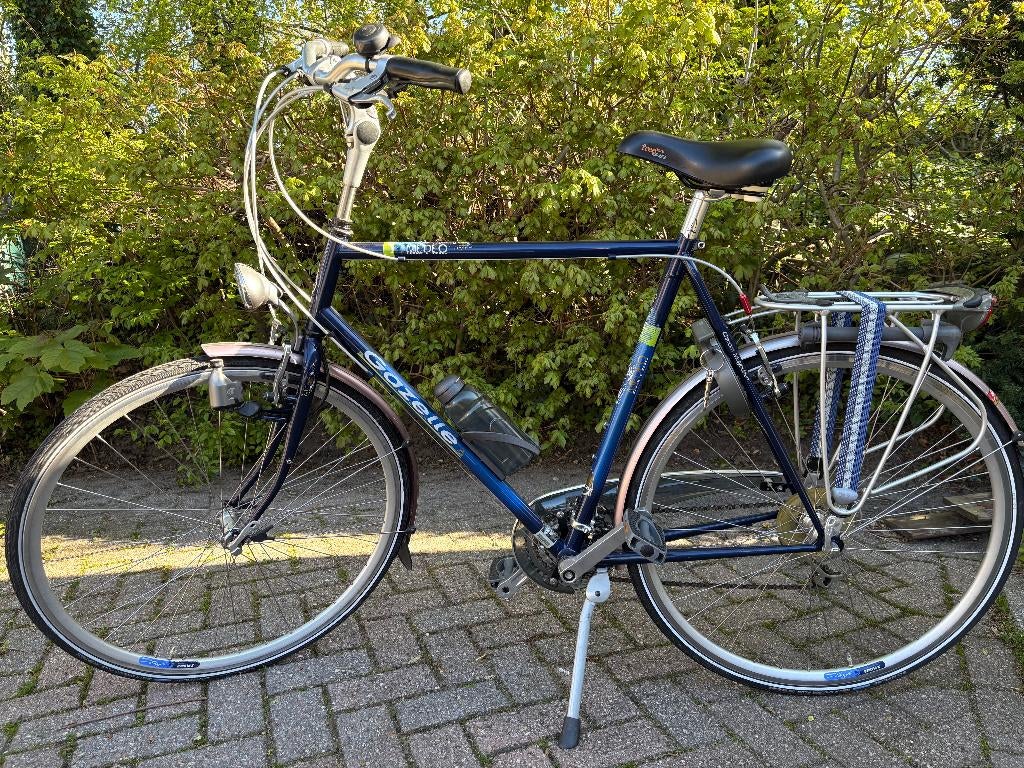 Gazelle Medeo Herenfiets, Fietsen en Brommers, Fietsen | Heren | Herenfietsen, Ophalen, Gebruikt, Velgrem, Versnellingen