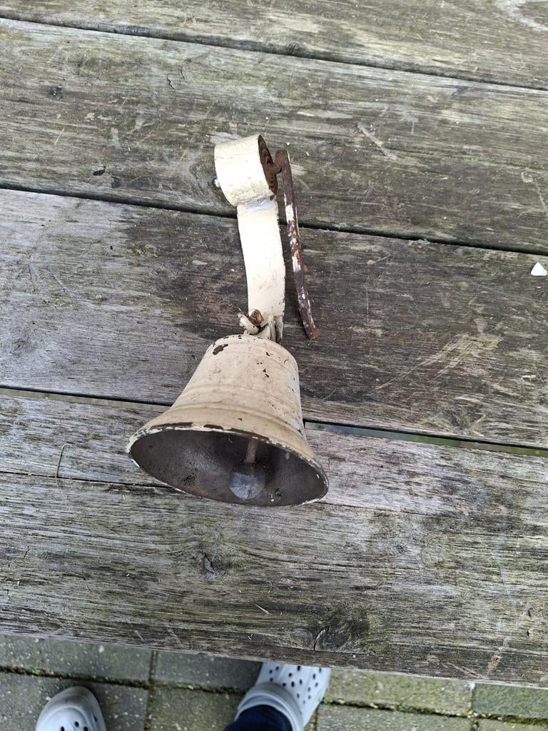 Antieke bel, Antiek en Kunst, Ophalen of Verzenden, Brons