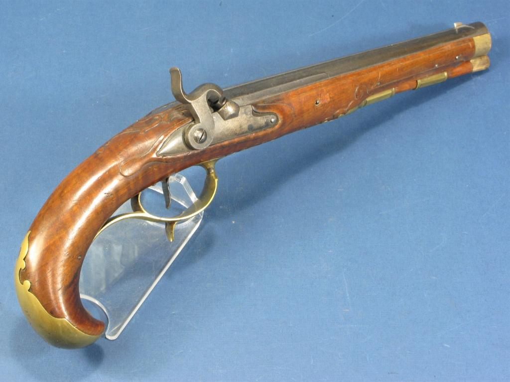 Antiek Duits percussie pistool, Ophalen of Verzenden