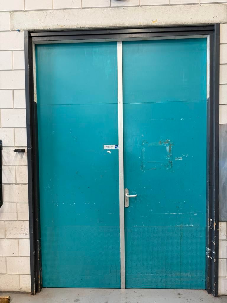 Kozijn met twee deuren, Ophalen, Gebruikt, Deurkozijn, 150 tot 225 cm