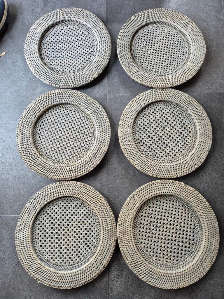 Rotan onderborden, Ophalen of Verzenden, Bord