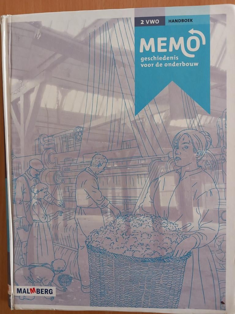 Memo Geschiedenis handboek 2 VWO, Ophalen of Verzenden, VWO, Geschiedenis