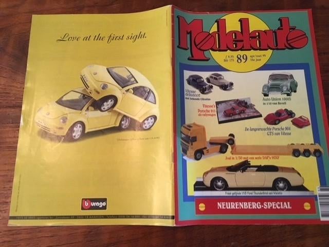 Modelauto tijdschrift , apr 1999 als nieuw. prijs 5 euro ., Ophalen of Verzenden, 1980 tot heden, Nederland, Tijdschrift