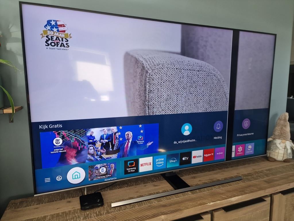 Samsung QE75 Q74TA 75 inch QLED TV, Ophalen of Verzenden, 100 cm of meer, Samsung