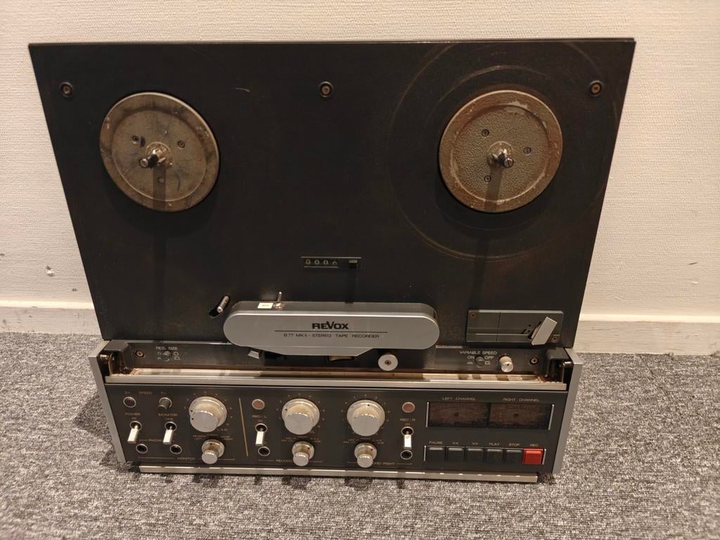 Revox B 77 MK 2 band recorder stereo, Ophalen, Bandrecorder